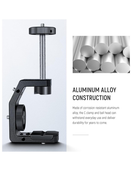 Abrazadera Metálica de Escritorio NEEWER ST-CCD7 6cm