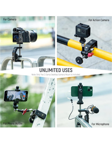 Abrazadera Metálica de Escritorio NEEWER ST-CCD7 6cm