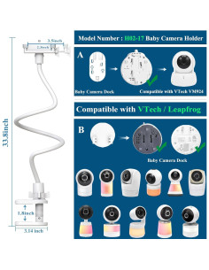 Soporte para Monitor de Bebé Vtech y Leapfrog 85 cm 2