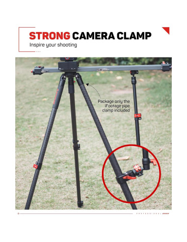 Soporte de Cámara iFootage PC-01 Abrazadera Trípode 18-50mm
