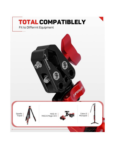 Soporte de Cámara iFootage PC-01 Abrazadera Trípode 18-50mm