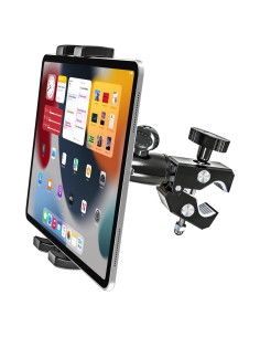 Soporte de Tableta de Aluminio Woleyi para Bicicleta 4.7-13"