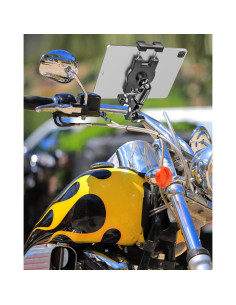 Soporte de Tableta de Aluminio Woleyi para Bicicleta 4.7-13" 2