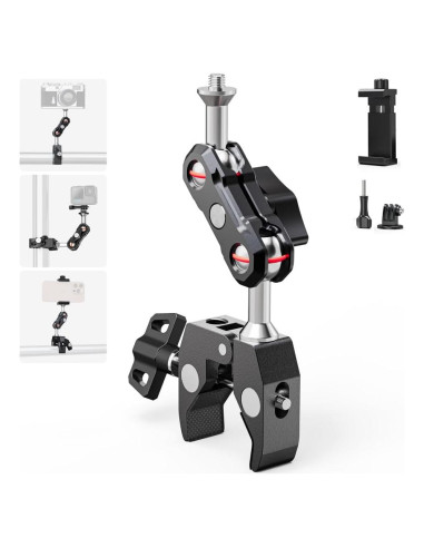 Soporte de Abrazadera para Cámara SOH Mingying - Aluminio 220g