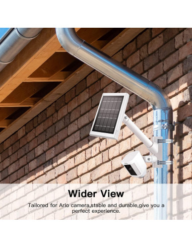 Soporte de Montaje en Poste HOLACA para Panel Solar y Cámara