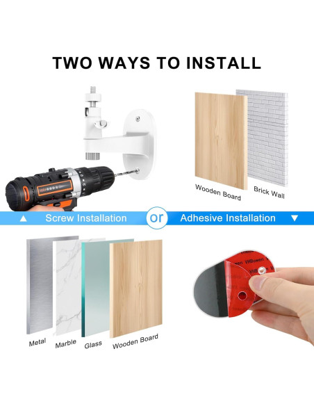 Soporte de Montaje en Pared para Cámara SimpliSafe 360