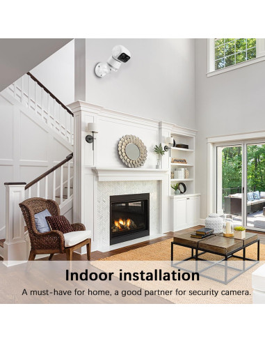 Soporte de Montaje en Pared TIUIHU para Cámara eufy S350