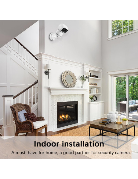 Soporte de Montaje en Pared TIUIHU para Cámara eufy S350