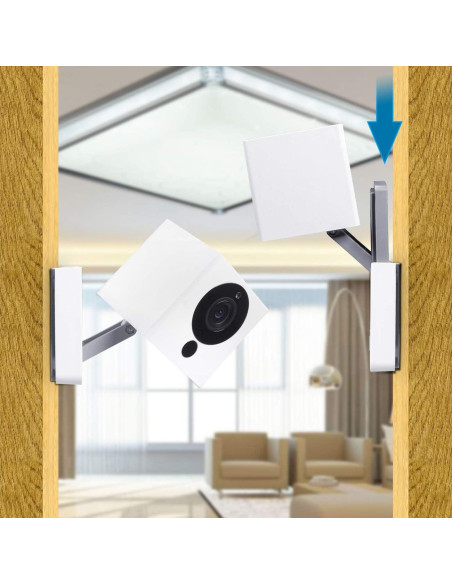 Kit de Montaje en Pared 2 Pack VOMENC para Wyze Cam V2/V1 - Adhesivo VHB