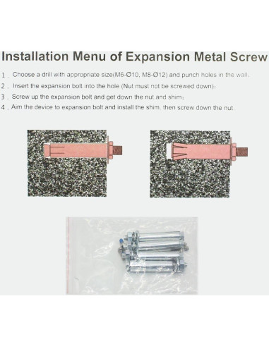 Soporte de Pared PC110 Real HD para Cámara Dome IP Hikvision