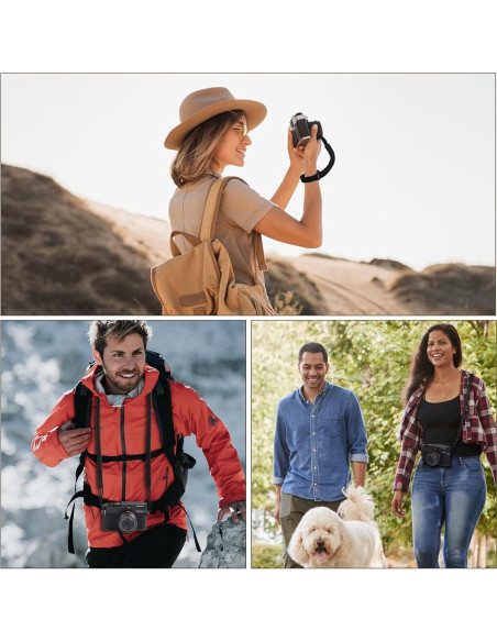 Correa de Cámara ARVOK 2 Pack 110cm Universal para Nikon Canon Sony