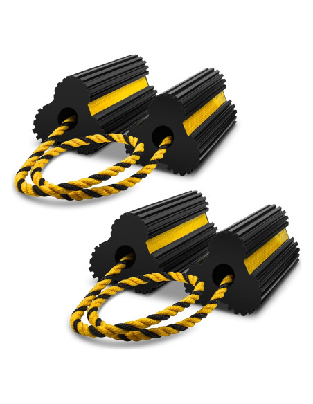 Cuñas de Rueda ROBLOCK 4 Paquetes Antideslizantes 76,2 cm