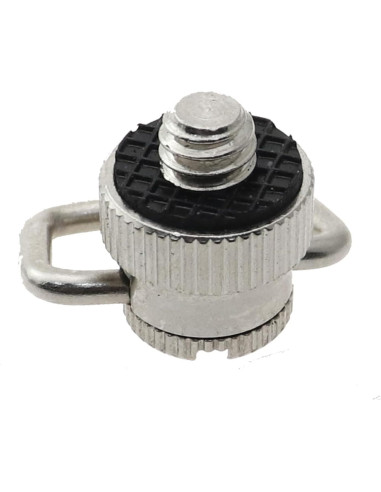 Adaptador de Correa D Ring Caishun 1/4" Acero Inoxidable