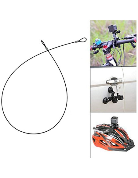 Cuerda de Seguridad Acero Inoxidable Sevrwell 89 cm para Cámaras