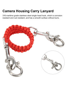 Cuerda Retráctil para Cámara de Buceo VGEBY 54 cm 2