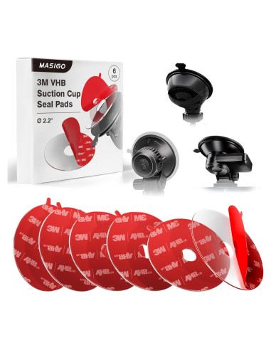 Cinta de Montaje Doble Cara 3M VHB 56mm Transparente - 6 Unidades