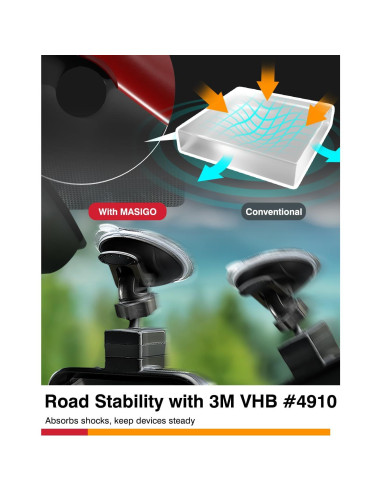 Cinta de Montaje Doble Cara 3M VHB 56mm Transparente - 6 Unidades