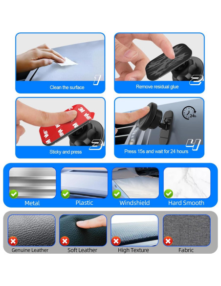 Cinta Adhesiva Doble Cara 3M VOLPORT para Soporte de Teléfono