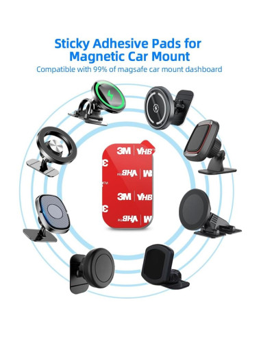 Cinta Adhesiva Doble Cara 3M VOLPORT para Soporte de Teléfono