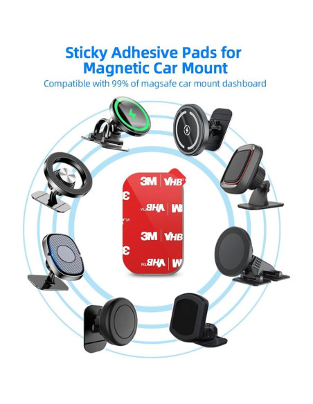Cinta Adhesiva Doble Cara 3M VOLPORT para Soporte de Teléfono