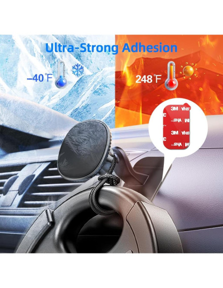 Cinta Adhesiva Doble Cara 3M VOLPORT para Soporte de Teléfono