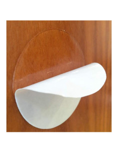 Soporte Adhesivo Redondo Doble Cara OYEAA 10 cm - Paquete de 4