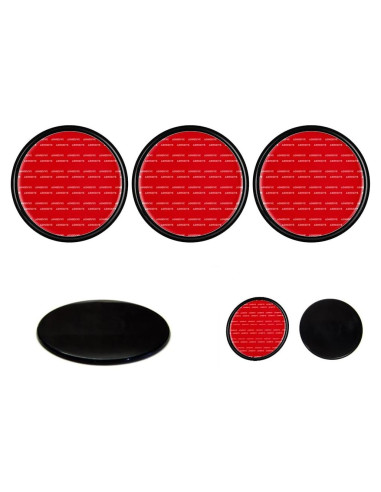 Disco Adhesivo 65mm Ramtech - 3 Pack para Montaje en Tablero