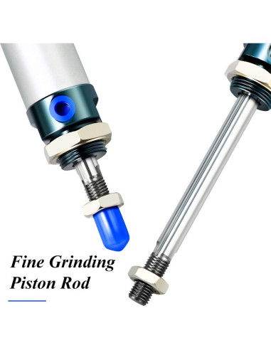 Cilindro de Aire TAILONZ 25mm Diámetro 125mm Carrera Doble