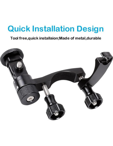 Soporte para Manillar de Bicicleta PellKing para Insta360 X5/X4/X3/X2