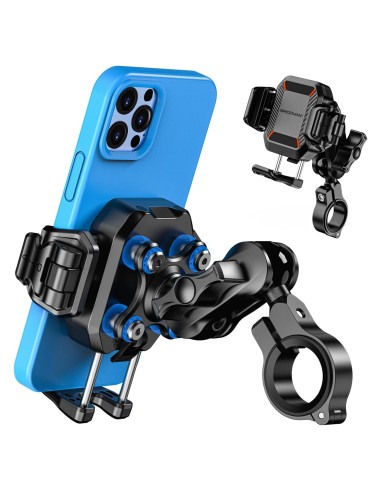 Soporte para Teléfono de Motocicleta BRCOVAN con Amortiguador