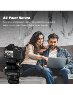 Cabezal motorizado Soonpho M4 Pro 360 con control remoto 2