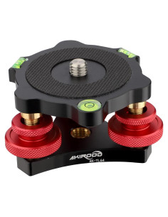 Nivelador de Cámara Akirood AK-TL64 con Ajuste Preciso +/5