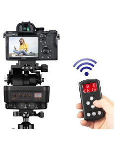 Cabezal Pan Tilt Automático Mcoplus YT-1000 para Cámaras y Smartphones