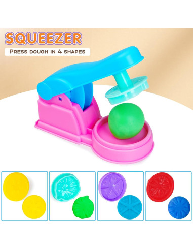 Conjunto de Herramientas de Masa para Niños 30 Piezas