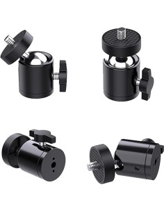 6 Cabezas Esféricas Universales Folgtek para Trípode 360 2