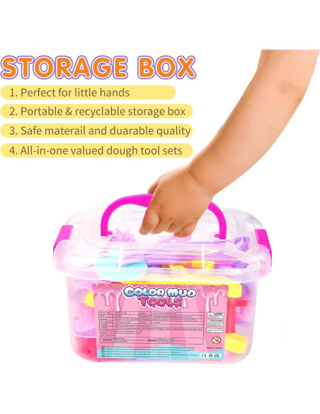 Conjunto de Herramientas de Masa para Niños 30 Piezas