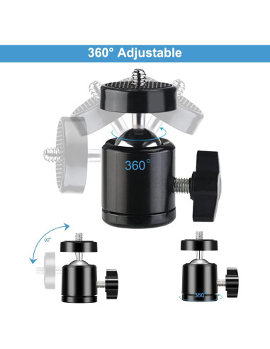 6 Cabezas Esféricas Universales Folgtek para Trípode 360