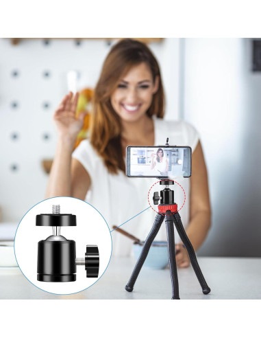 6 Cabezas Esféricas Universales Folgtek para Trípode 360