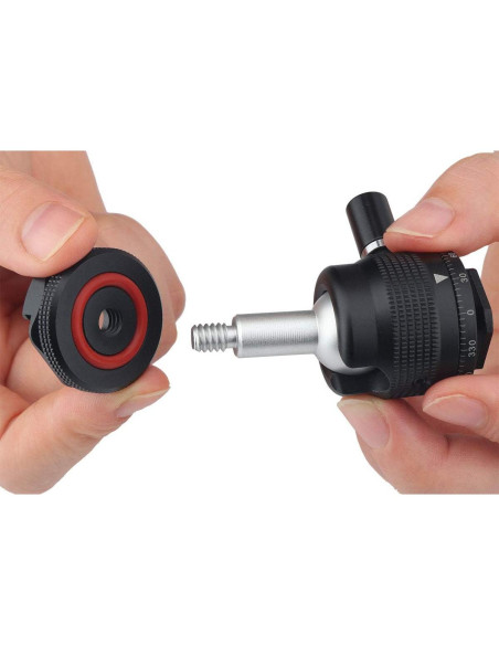 Mini Cabezal de Bola Rigdance con Zapata Fría y Tornillo 1/4"