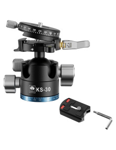 Cabezal de Bola SIRUI KS-30 de Aluminio 36mm para Trípode