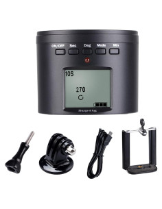 Soporte de trípode eléctrico Suptig RSX-350 360 para cámaras