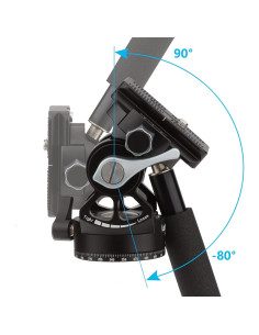 Cabezal de Trípode Fluido LEFTFOTO 230g Panorámico 360 2