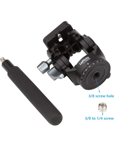 Cabezal de Trípode Fluido LEFTFOTO 230g Panorámico 360