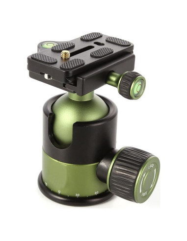 Cabeza de Trípode Profesional FOTGA 20KG 360 con Liberación Rápida