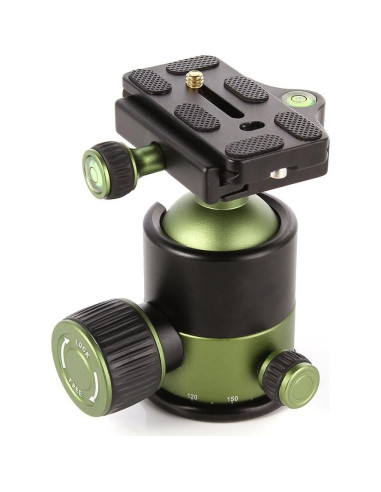 Cabeza de Trípode Profesional FOTGA 20KG 360 con Liberación Rápida