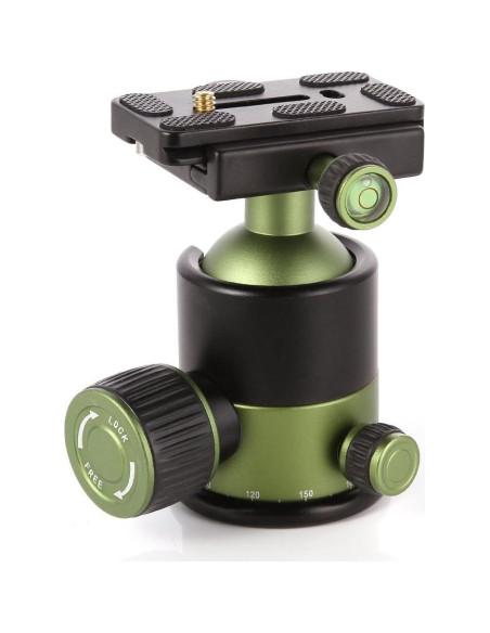 Cabeza de Trípode Profesional FOTGA 20KG 360 con Liberación Rápida