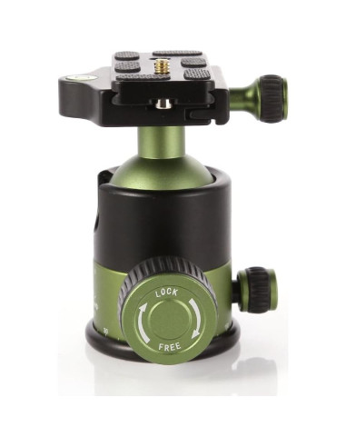 Cabeza de Trípode Profesional FOTGA 20KG 360 con Liberación Rápida