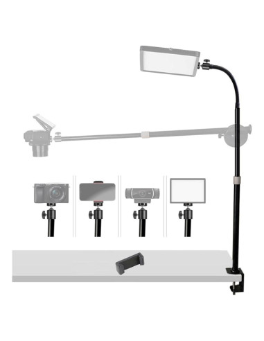 Soporte de Mesa Ajustable Etubby para Cámara y Teléfono 35-80cm