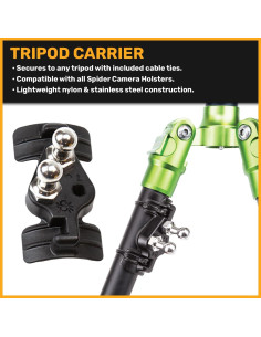 Kit de Transporte para Trípode Spider - Soporte y Adaptador 2