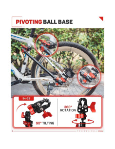 Brazo de Soporte Telescópico iFootage 81.28 cm con Abrazadera 2